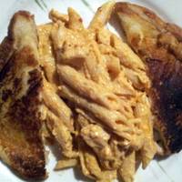 Crockpot Buffalo Chicken Pasta