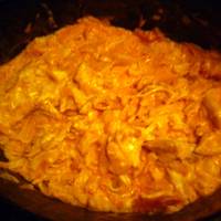 Crockpot Buffalo Chicken Pasta