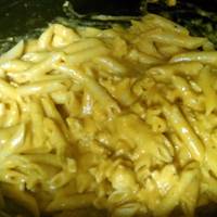 Crockpot Buffalo Chicken Pasta