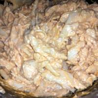 Crockpot Buffalo Chicken Pasta