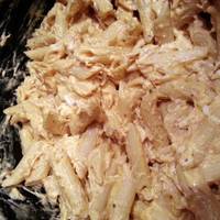 Crockpot Buffalo Chicken Pasta