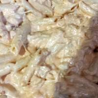 Crockpot Buffalo Chicken Pasta