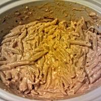 Crockpot Buffalo Chicken Pasta