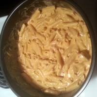 Crockpot Buffalo Chicken Pasta
