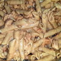 Crockpot Buffalo Chicken Pasta