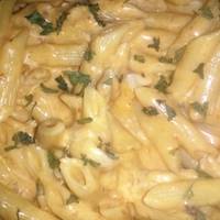 Crockpot Buffalo Chicken Pasta