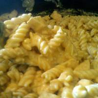 Crockpot Buffalo Chicken Pasta