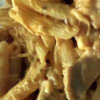 Crockpot Buffalo Chicken Pasta