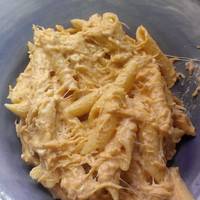 Crockpot Buffalo Chicken Pasta