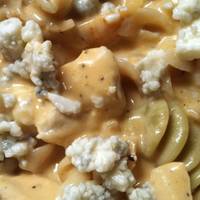 Crockpot Buffalo Chicken Pasta