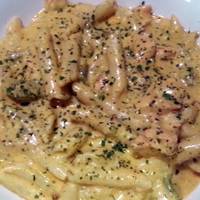 Crockpot Buffalo Chicken Pasta