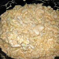 Crockpot Buffalo Chicken Pasta