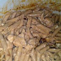 Crockpot Buffalo Chicken Pasta