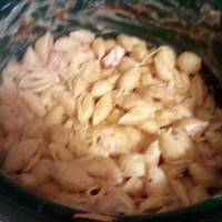 Crockpot Buffalo Chicken Pasta