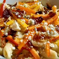 Crockpot Buffalo Chicken Pasta