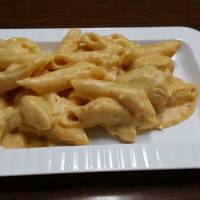 Crockpot Buffalo Chicken Pasta