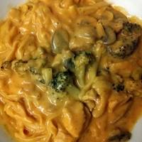 Crockpot Buffalo Chicken Pasta