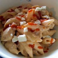 Crockpot Buffalo Chicken Pasta