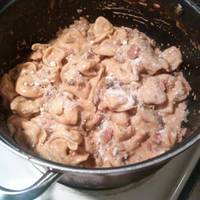 Crock Pot Sausage & Cheese Tortellini