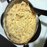Crockpot Buffalo Chicken Pasta