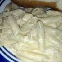 Crockpot Buffalo Chicken Pasta
