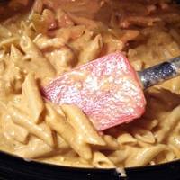 Crockpot Buffalo Chicken Pasta