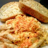 Crockpot Buffalo Chicken Pasta