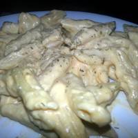 Crockpot Buffalo Chicken Pasta