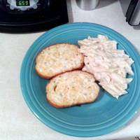 Crockpot Buffalo Chicken Pasta