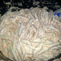 Crockpot Buffalo Chicken Pasta
