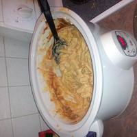Crockpot Buffalo Chicken Pasta