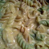 Crockpot Buffalo Chicken Pasta