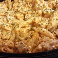 Crockpot Buffalo Chicken Pasta