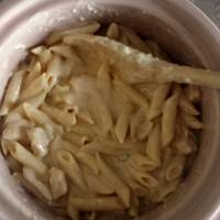 Crockpot Buffalo Chicken Pasta