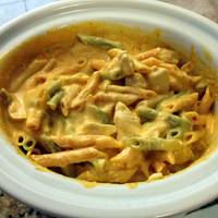 Crockpot Buffalo Chicken Pasta