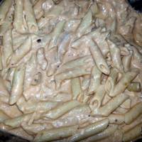 Crockpot Buffalo Chicken Pasta