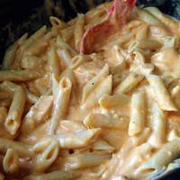 Crockpot Buffalo Chicken Pasta
