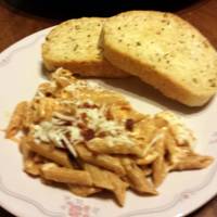 Crockpot Buffalo Chicken Pasta