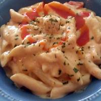 Crockpot Buffalo Chicken Pasta