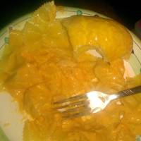 Crockpot Buffalo Chicken Pasta