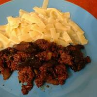 Ground Beef with Mushrooms