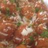 I put some mozzarella cheese and fresh parsley,