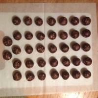 No bake peanut butter & oat dog treats