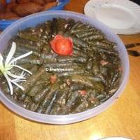 Stuffed grape leaves iranian style, Dolma
