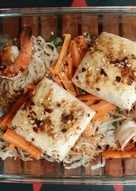 Microwave Tofu Recipes 333 Cookpad Shirataki Noodles With Tofu And Shrimp