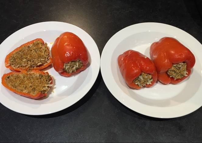 Resep Ardei umpluți (Romanian stuffed peppers)