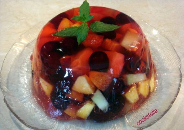 Fresh fruit jelly Recipe by Cookpad Greece Cookpad