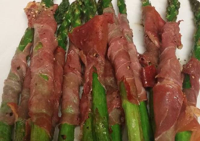 Resep Prosciutto wrapped Asparagus