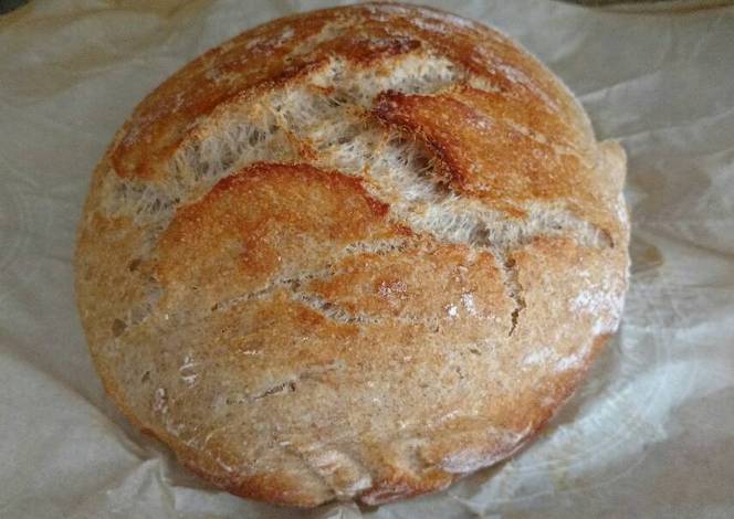 Resep Simple sour dough bread