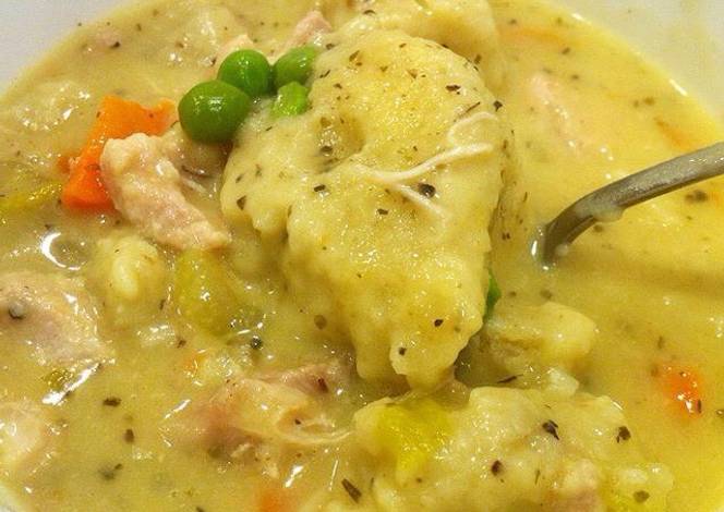 Resep Chicken and dumplings